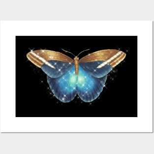 Butterfly Bright colors Posters and Art